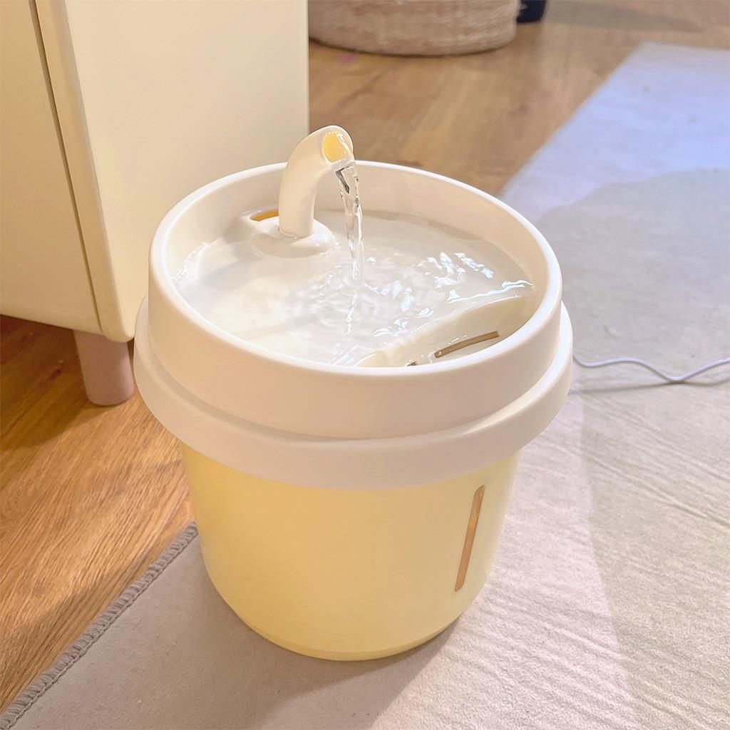 Pet automatic milk tea cup dispenser