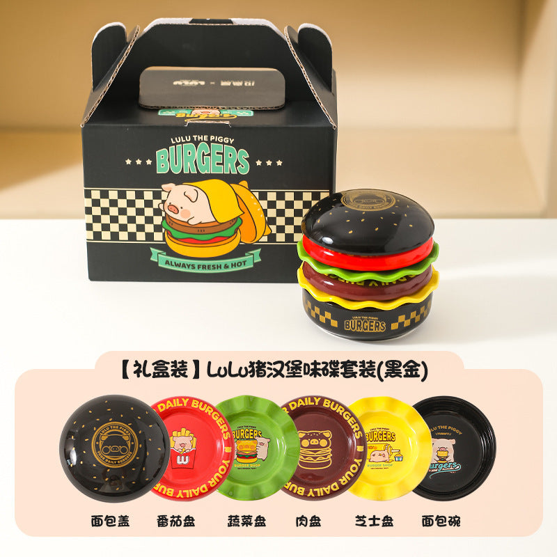 pet feeding plate pet bow