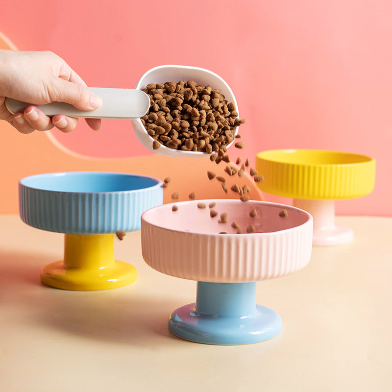 Ceramic pet bowl