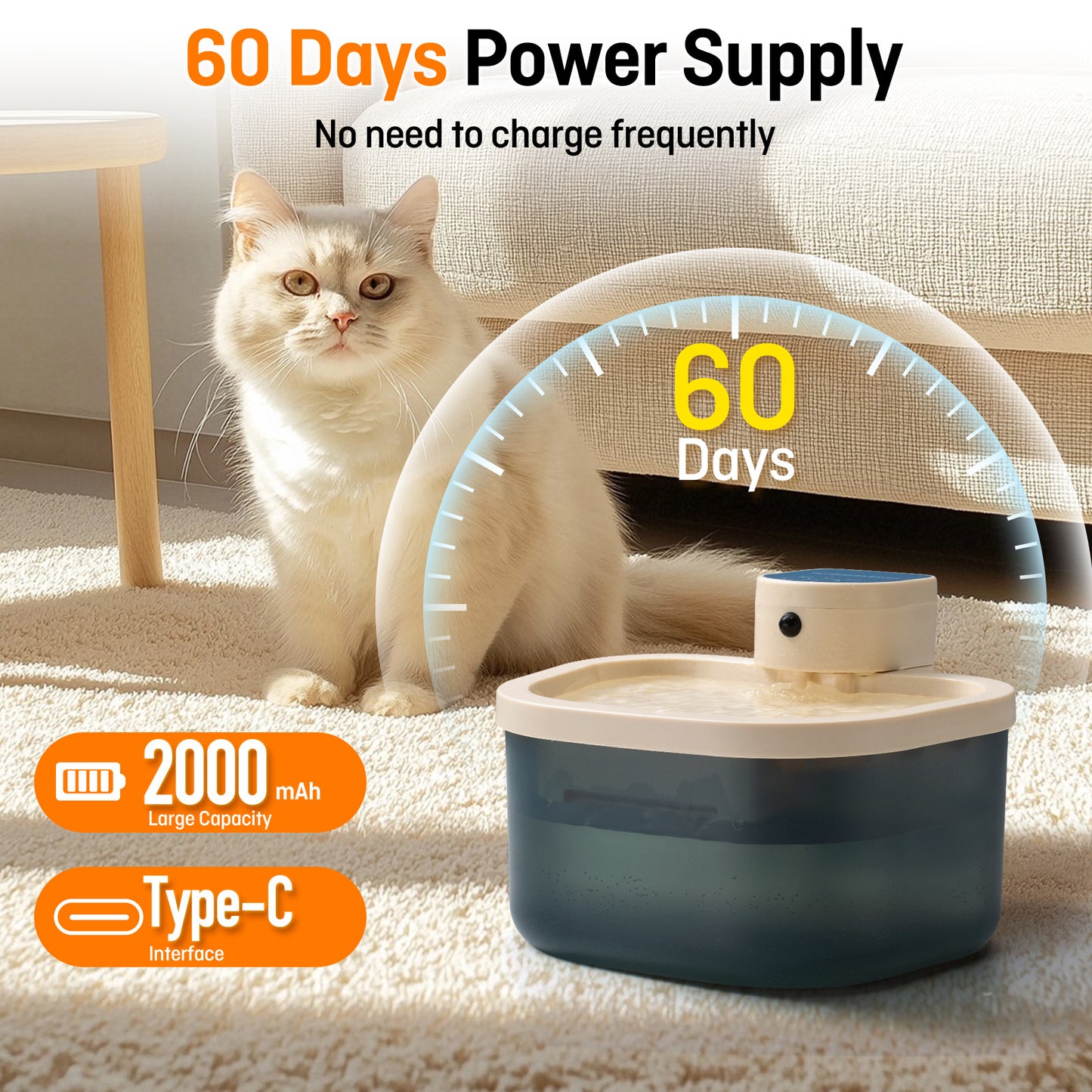 New cat drinking water filter