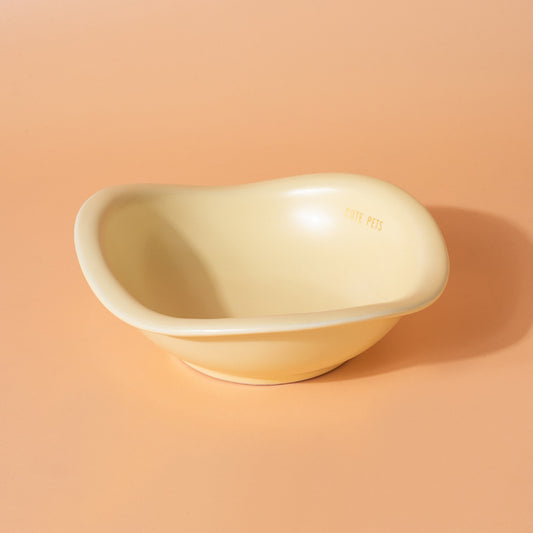 Bean bowl ceramic pet bowl dog bowl cat bowl