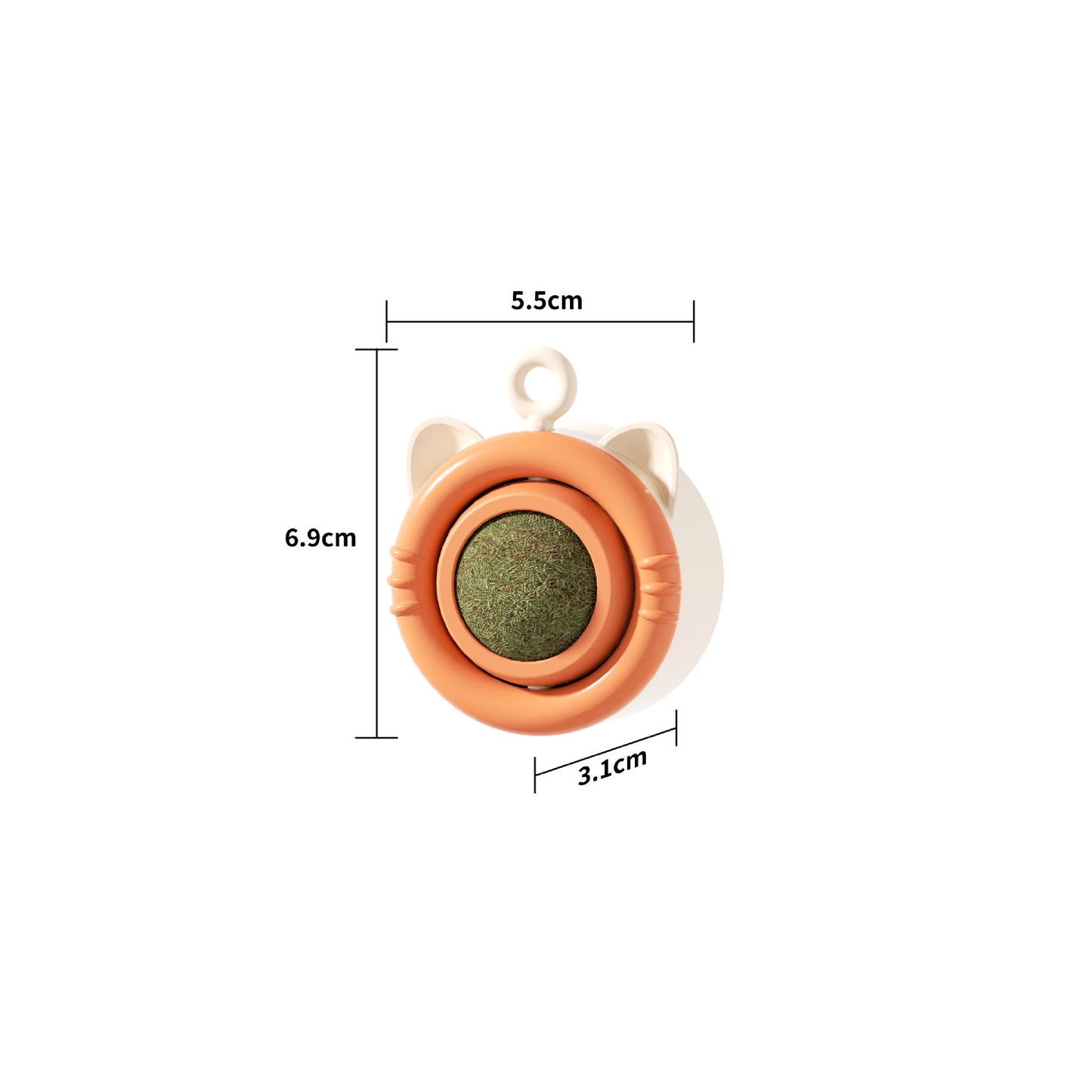 Mint ball cat toys