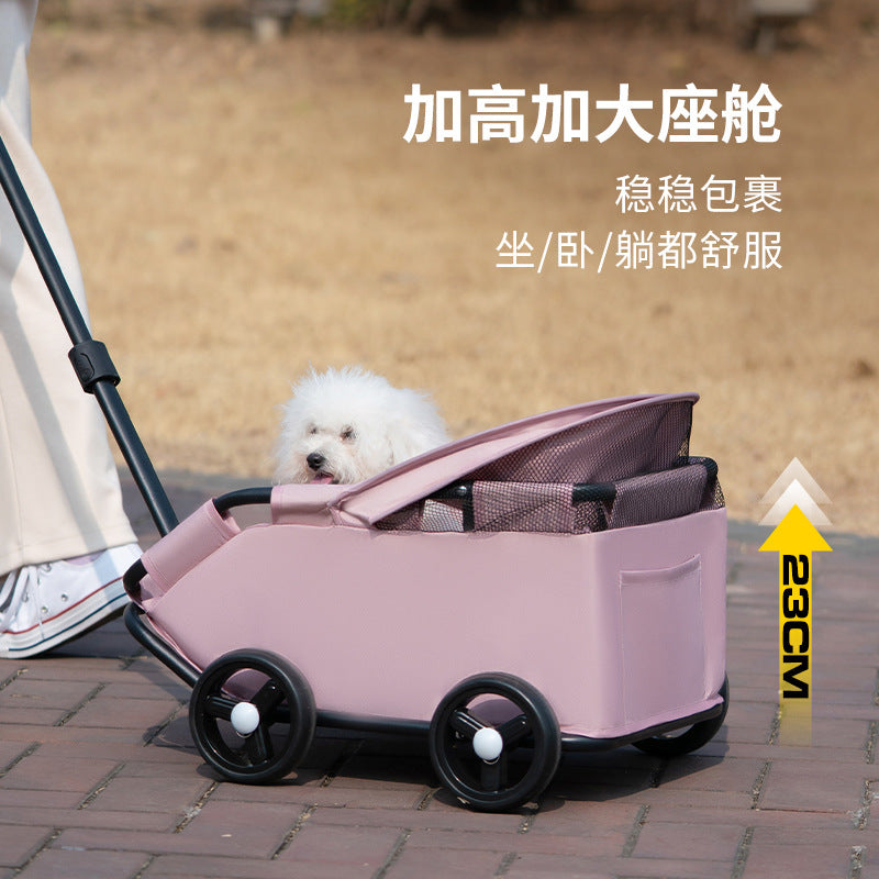 Small pet stroller for dogs