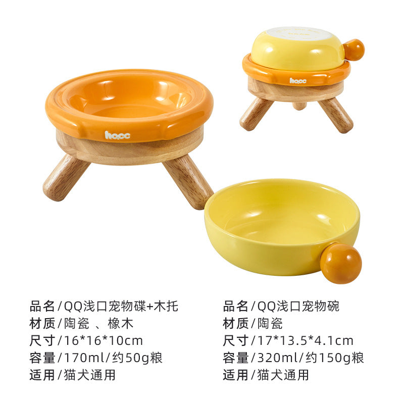 Ceramic cat bowl, pet bowl, cute food bowl