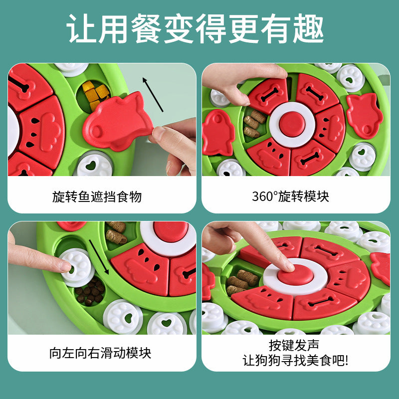 dog puzzle toy feeder