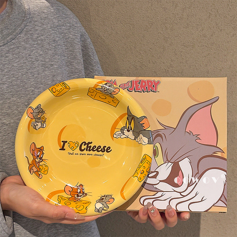 Tom and Jerry ceramic plates