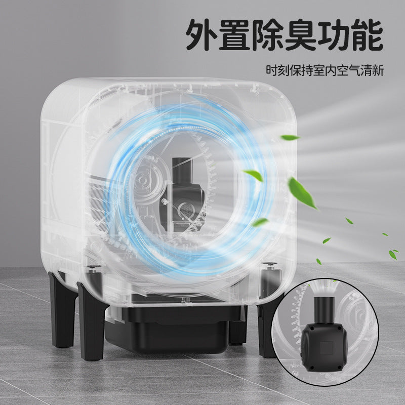 Smart cat litter box self-cleaning cat toilet fully automatic