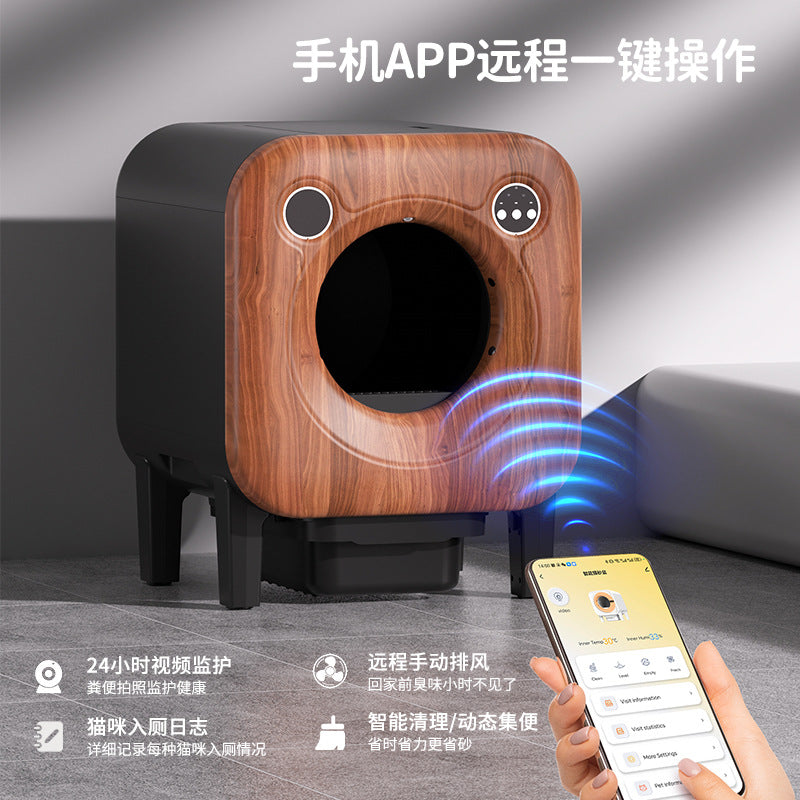 Smart cat litter box self-cleaning cat toilet fully automatic