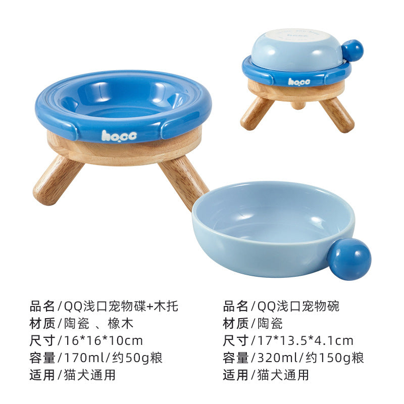Ceramic cat bowl, pet bowl, cute food bowl