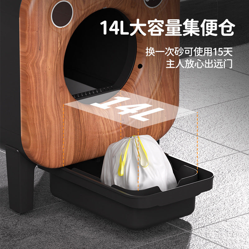 Smart cat litter box self-cleaning cat toilet fully automatic