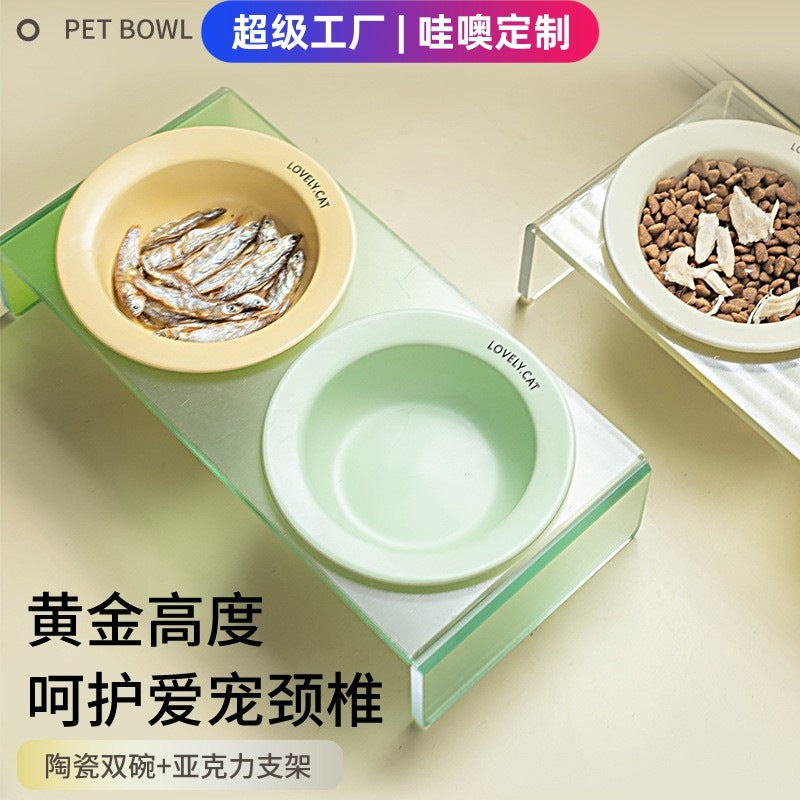 custom Korean BD UFO pet bowl
