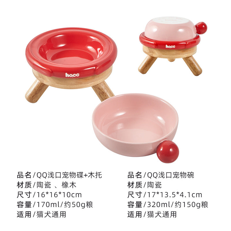 Ceramic cat bowl, pet bowl, cute food bowl